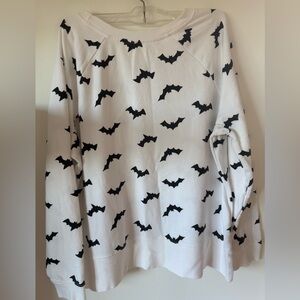🦇 Bat sweatshirt Halloween themed size medium like new